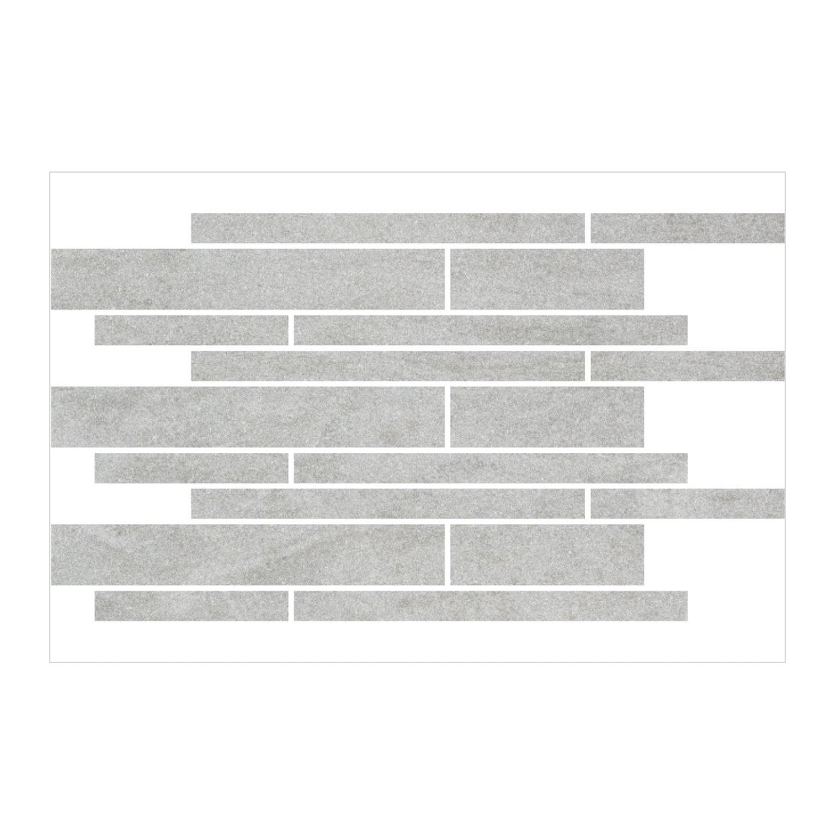 RAK Curton Grey Line Décor Rustic Concrete-Effect Porcelain Tile 60x60cm — Clearance Pallet Deal — tile face