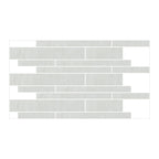 RAK Curton White Line Décor Rustic Concrete-Effect Porcelain Tile 60x60cm — Clearance Pallet Deal — tile face