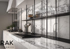RAK Medicea White Polished Marble-Effect Porcelain Slab 120x240cm — Clearance Pallet Deal