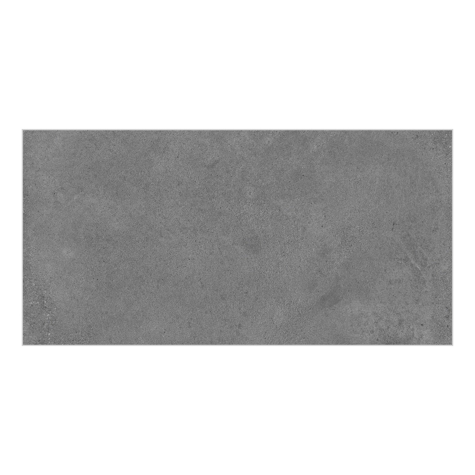 RAK Moonstone Dark Grey Stone-Effect Porcelain Tile — tile face