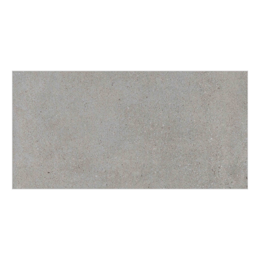 RAK Moonstone Grey Stone-Effect Porcelain Tile — tile face