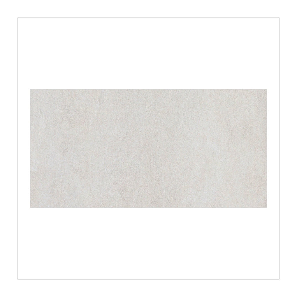 RAK Opificio White Matt Concrete-Effect Porcelain Tile 30x60cm — Clearance Pallet Deal — tile face