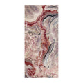 RAK Preziosi Plum Polished Marble-Effect Porcelain Slab 120x260cm — Clearance Pallet Deal — tile face