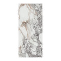 RAK Rain Marble White Polished Marble-Effect Porcelain Tile 60x120cm — Clearance Pallet Deal — tile face