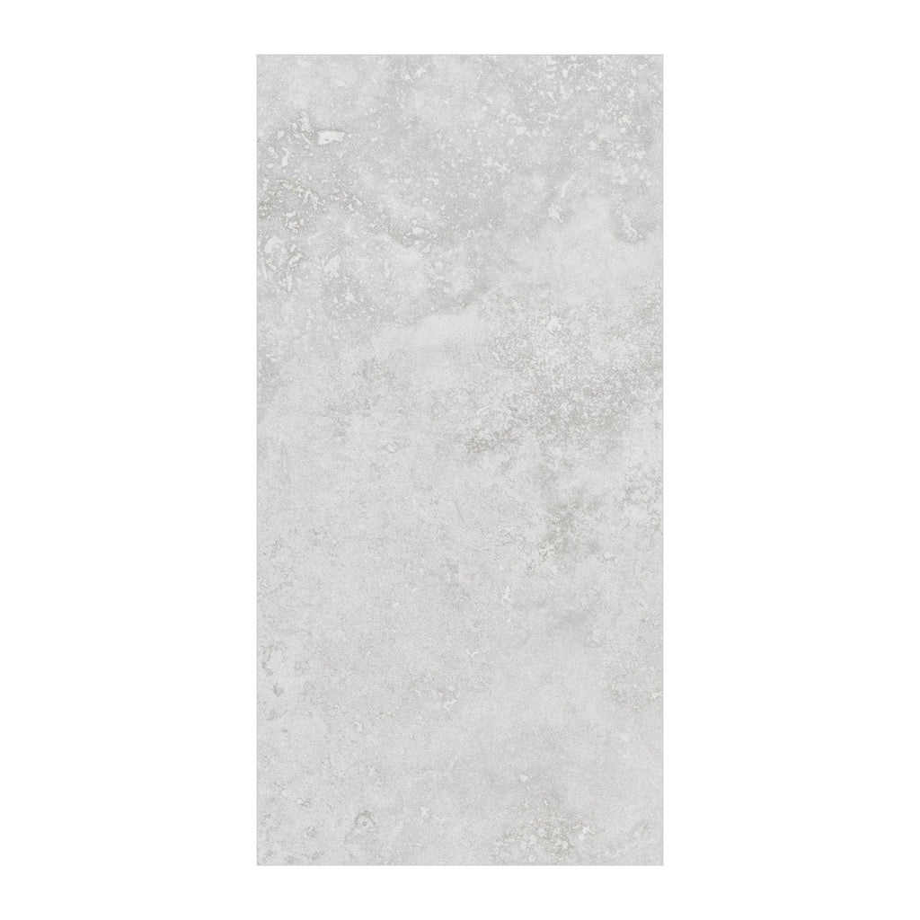 RAK Rapolano Marble Grey Matt Stone-Effect Porcelain Tile 80x80cm — Clearance Pallet Deal — tile face