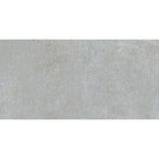 Close-up of Reverie Pearl concrete-effect porcelain tile surface texture