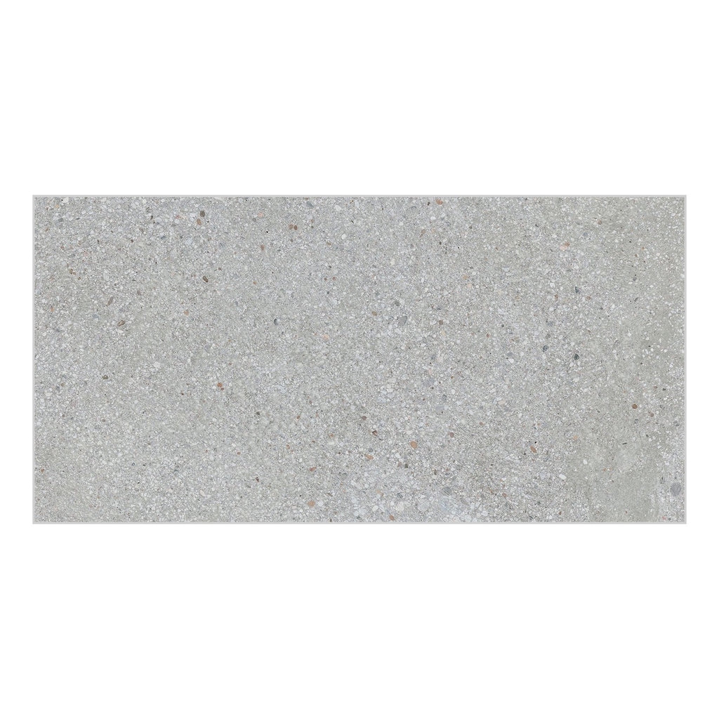 Reverie Pearl Matt Concrete-Effect Porcelain Tile — tile face