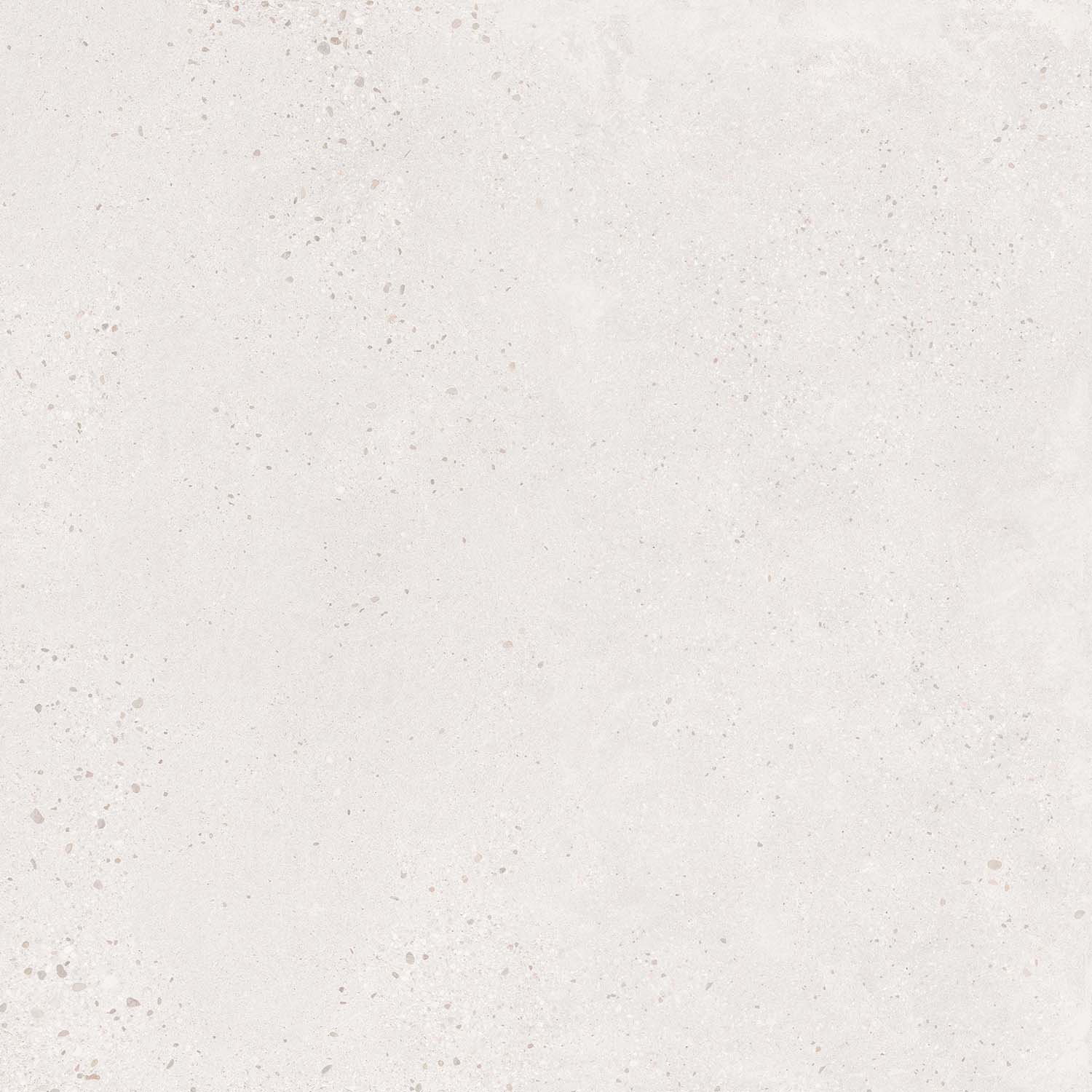 Reverie White Matt Concrete-Effect Porcelain Tile