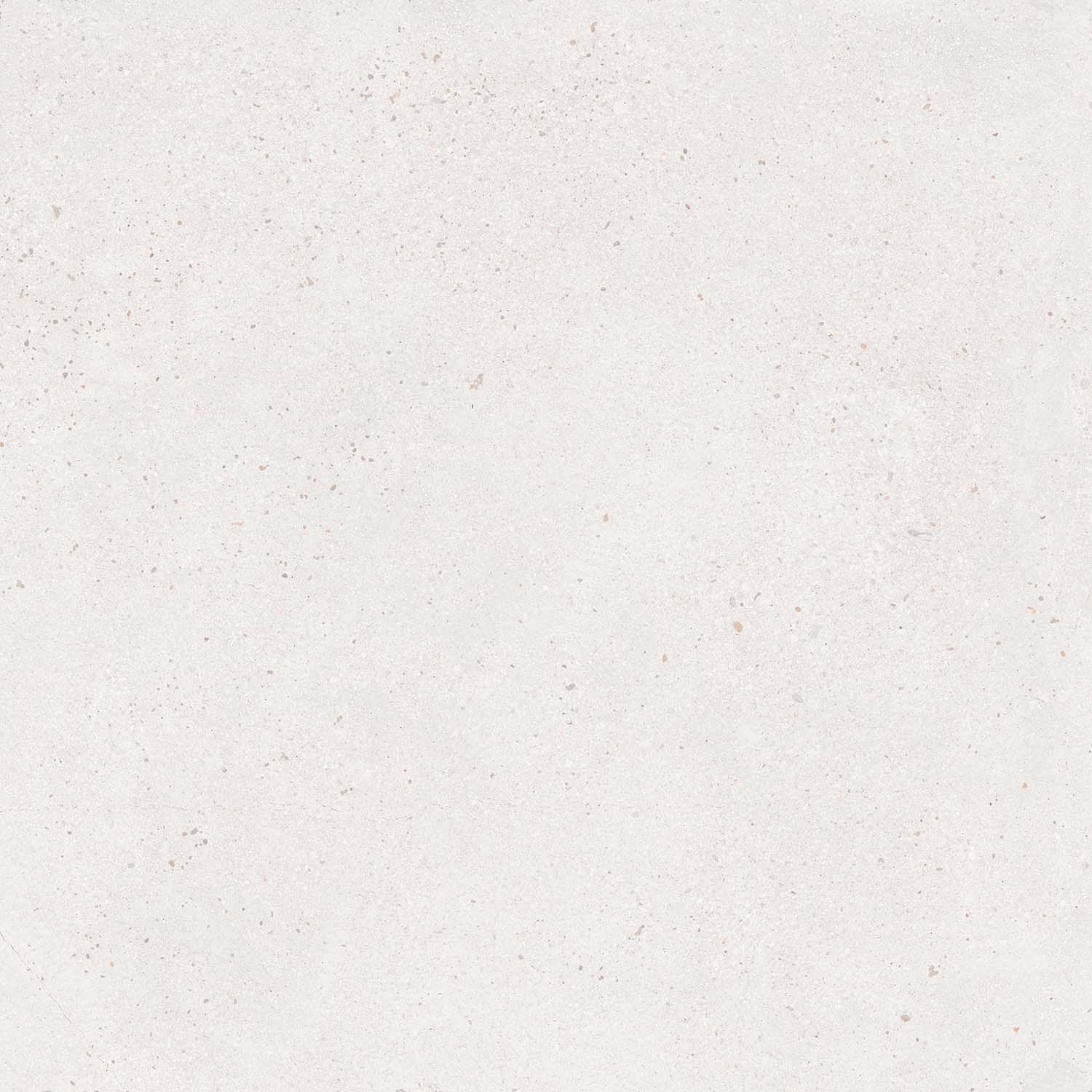 Reverie White Matt Concrete-Effect Porcelain Tile