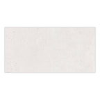 Reverie White Matt Concrete-Effect Porcelain Tile — tile face