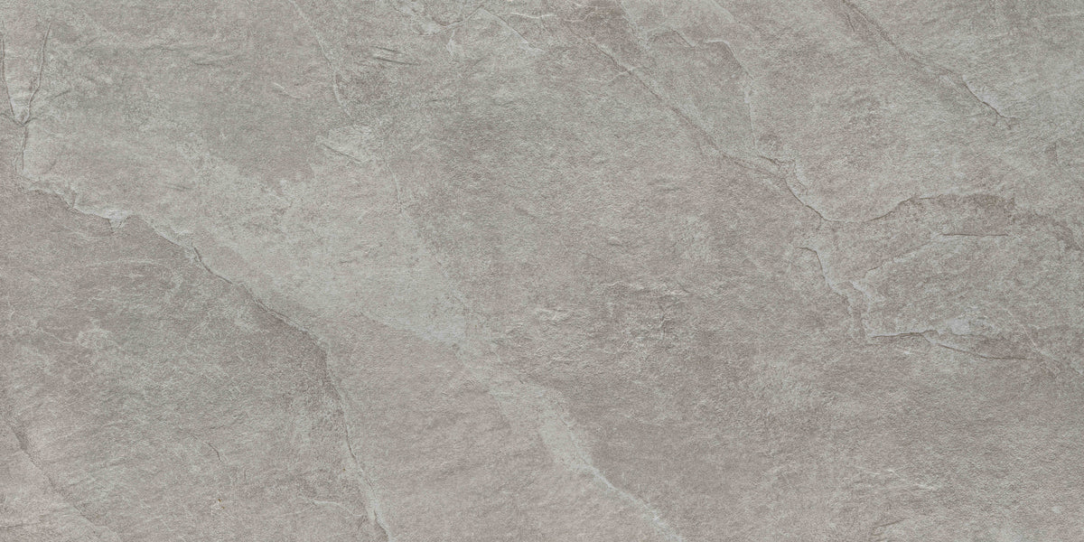 RAK Carmo Stone Grey Matt Stone-Effect Porcelain Tile 60x120cm — Clearance Pallet Deal