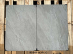 Elegant shadow grey outdoor porcelain paving tiles 900x600mm on modern patio
