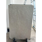 Close-up of sheffield stone effect porcelain paving slab texture