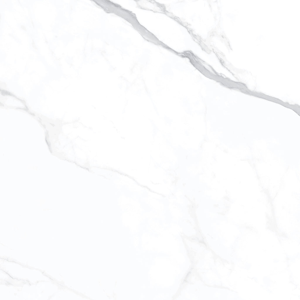 Sierra White Matt Marble-Effect Porcelain Tile