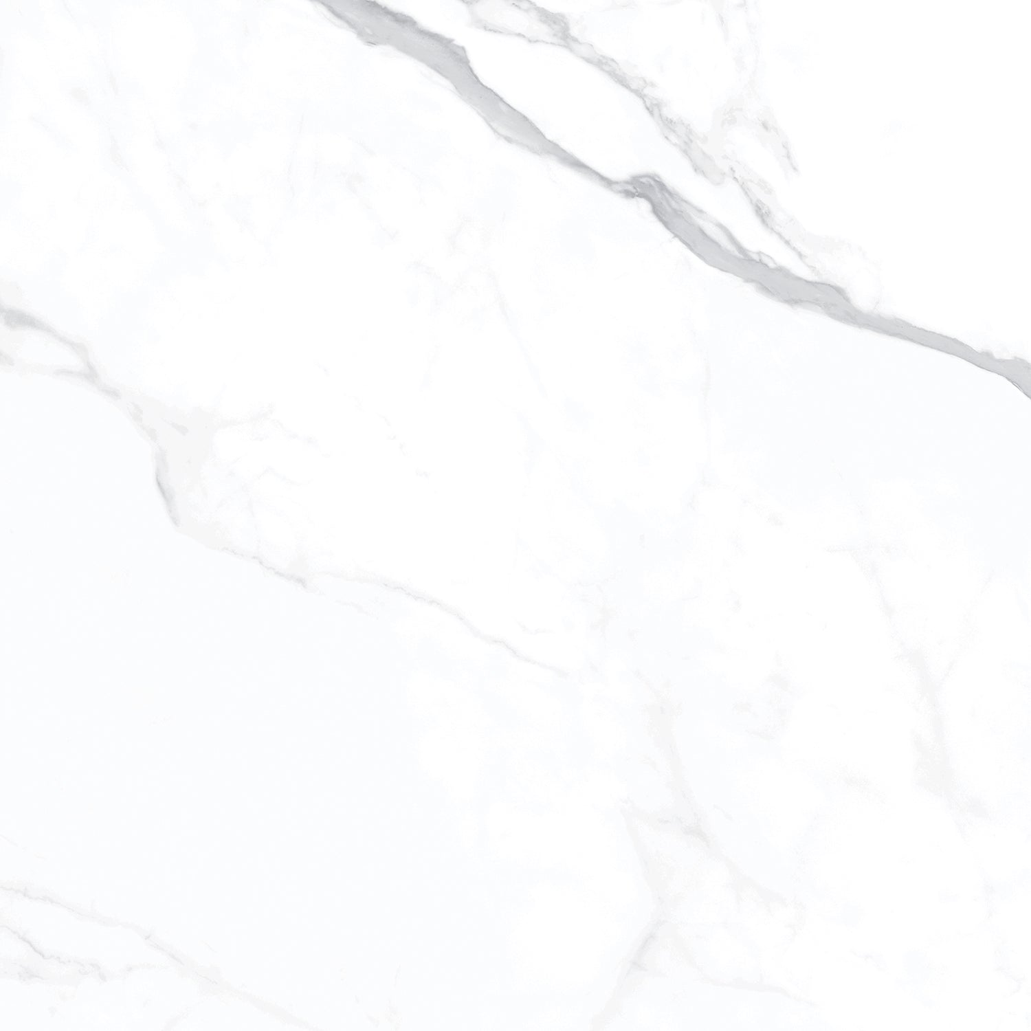 Sierra White Matt Marble-Effect Porcelain Tile