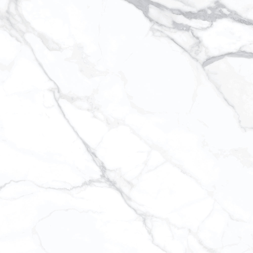 Sierra White Matt Marble-Effect Porcelain Tile