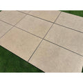 Sinai pearl textured outdoor porcelain paving tiles 900x600mm