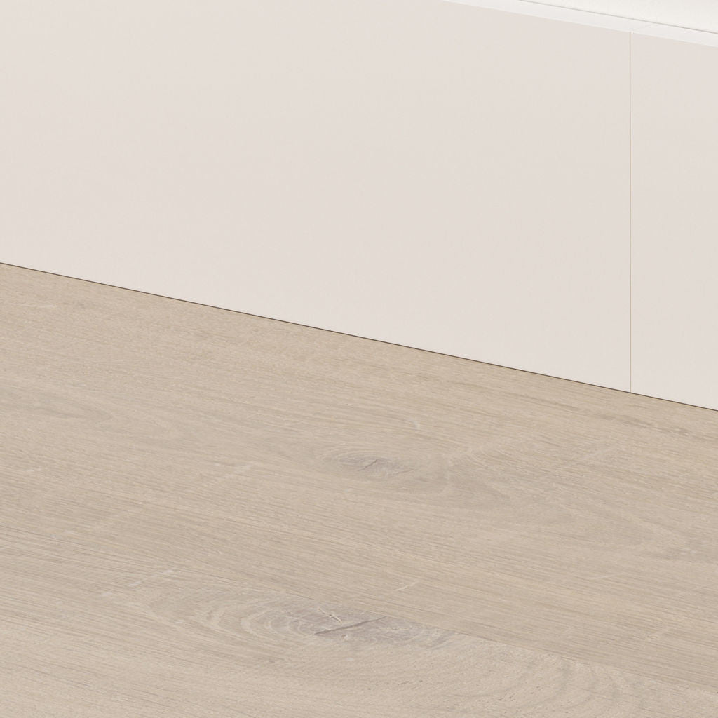 Quick-Step Clickable White Large Skirting 2.40m - Quick-Step flooring accessory