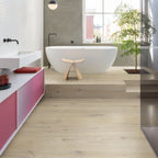 Quick-Step Alpha Bloom – Cotton Oak Beige LVT Flooring (AVMPU40103) - Premium Alpha Bloom collection featuring oak luxury vinyl tile flooring with waterproof technology and easy click-fit installation