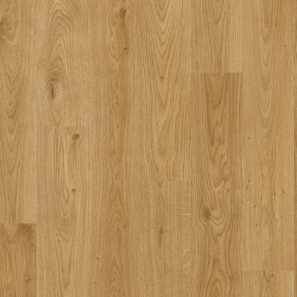 Quick-Step Eligna White Oak Light 8mm Laminate Flooring (EL1491) - Premium Quick-Step collection featuring white luxury vinyl tile flooring with waterproof technology and easy click-fit installation