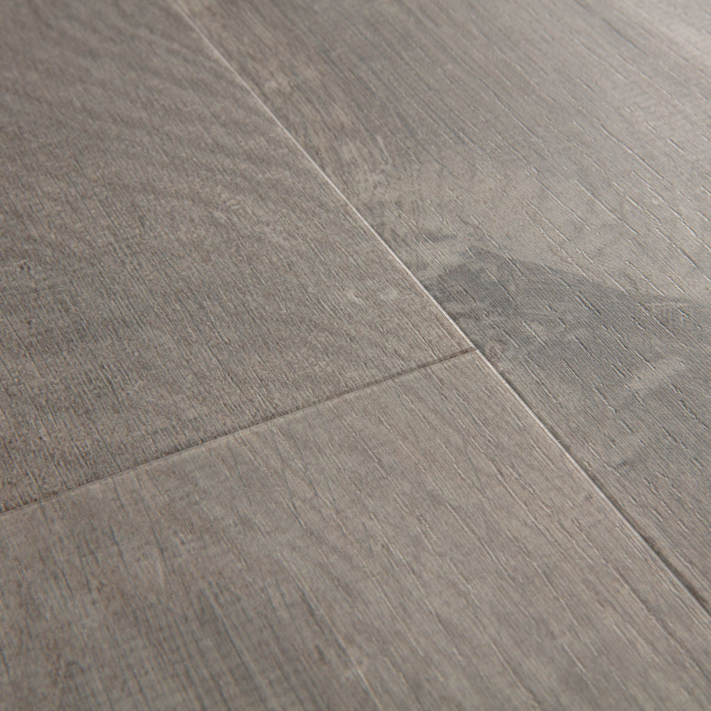 Quick-Step Alpha Bloom – Cotton Oak Cozy Grey LVT Flooring (AVMPU40202) - Premium Alpha Bloom collection featuring oak luxury vinyl tile flooring with waterproof technology and easy click-fit installation