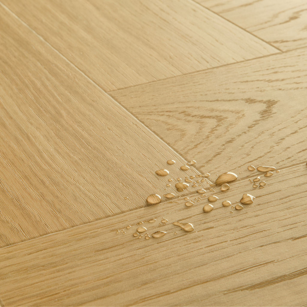 Quick-Step Alpha Vinyl Ciro Pure Oak Honey AVHBU40360 - Premium Quick-Step collection featuring oak luxury vinyl tile flooring with waterproof technology and easy click-fit installation