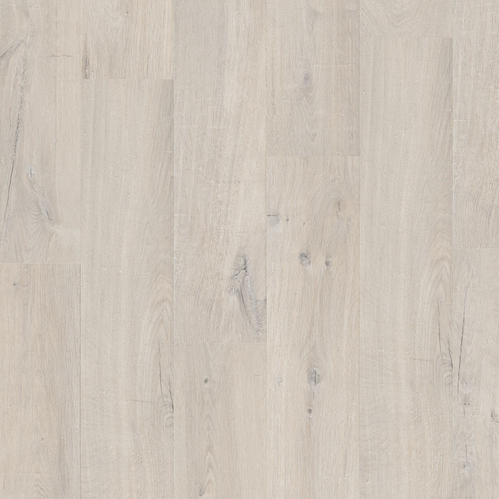 Quick-Step Alpha Bloom – Cotton Oak White Blush LVT Flooring (AVMPU40200) - Premium Alpha Bloom collection featuring oak luxury vinyl tile flooring with waterproof technology and easy click-fit installation