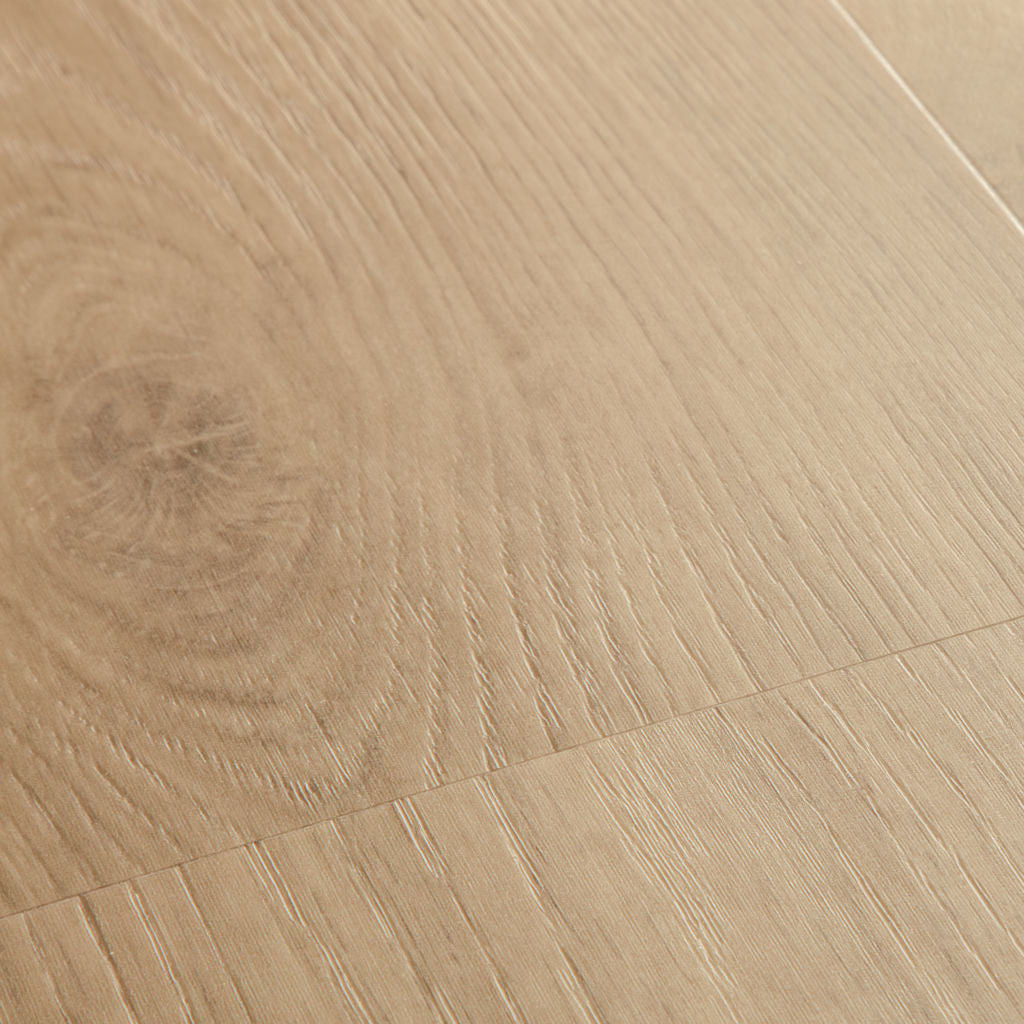 Quick-Step Alpha Vinyl Blos – Coast Oak Sand Rigid Vinyl Flooring (AVSPU40322) - Premium Quick-Step collection featuring oak luxury vinyl tile flooring with waterproof technology and easy click-fit installation