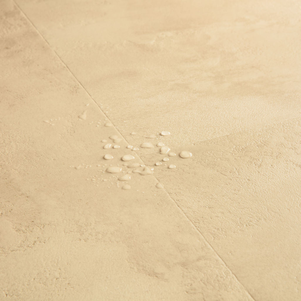 Quick‑Step Muse Sandstone MUS5489 8mm Laminate Flooring (MUS5489) - Premium Quick-Step collection featuring luxury vinyl tile flooring with waterproof technology and easy click-fit installation