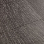 Quick-Step Alpha Vinyl Blos – Silk Oak Dark Grey Rigid Vinyl Flooring (AVSPU40060) - Premium Quick-Step collection featuring oak luxury vinyl tile flooring with waterproof technology and easy click-fit installation