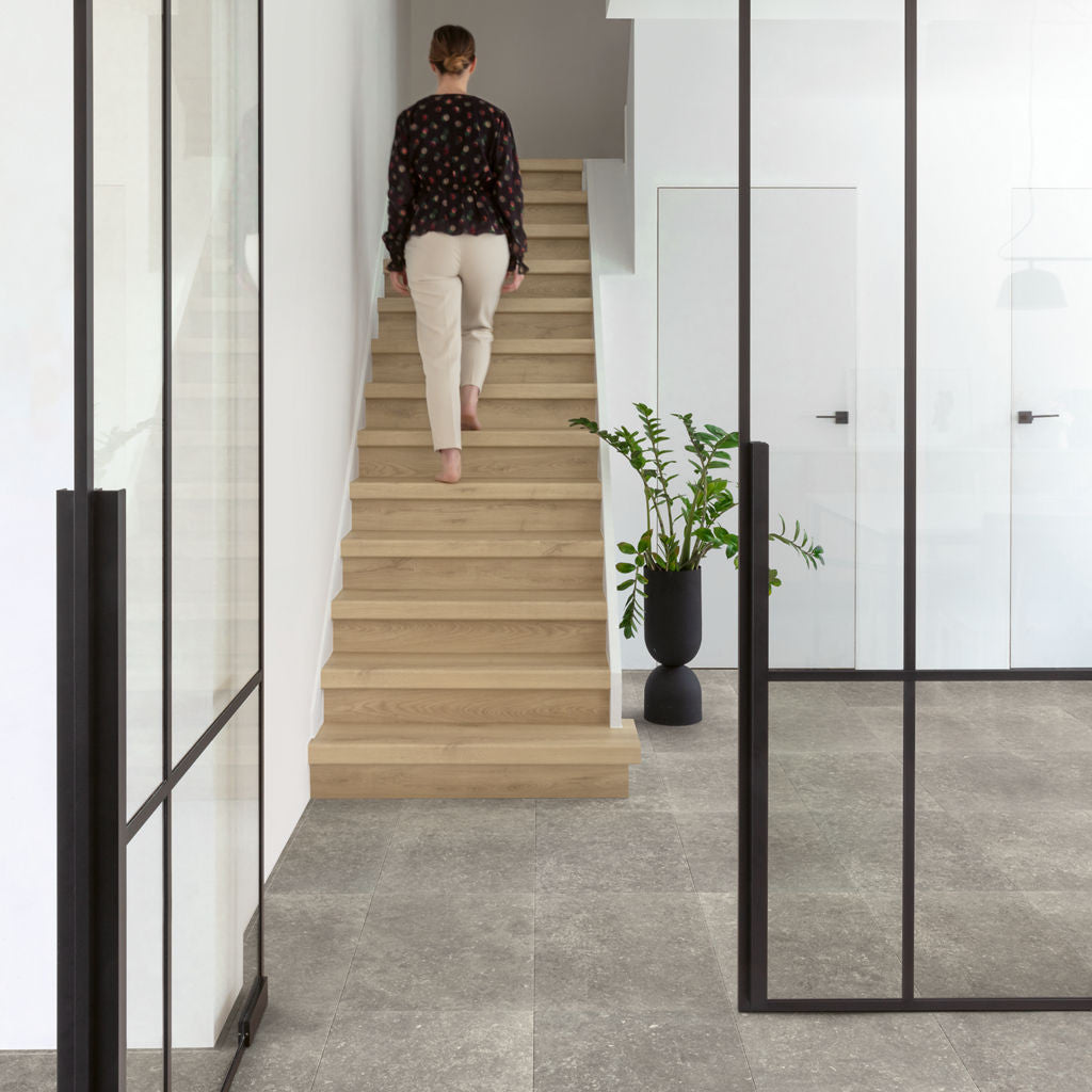 Quick-Step Classic Raw Oak CLM5788 8mm Laminate Flooring (CLM5788) - Premium Quick-Step collection featuring oak luxury vinyl tile flooring with waterproof technology and easy click-fit installation