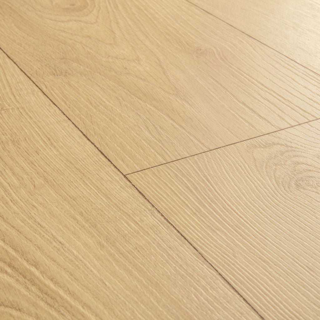 Quick-Step Classic Desert Greige Oak CLM5802 7mm Laminate Flooring (CLM5802) - Premium Quick-Step collection featuring oak luxury vinyl tile flooring with waterproof technology and easy click-fit installation
