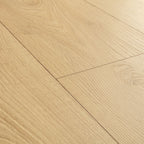 Quick-Step Classic Desert Greige Oak CLM5802 7mm Laminate Flooring (CLM5802) - Premium Quick-Step collection featuring oak luxury vinyl tile flooring with waterproof technology and easy click-fit installation