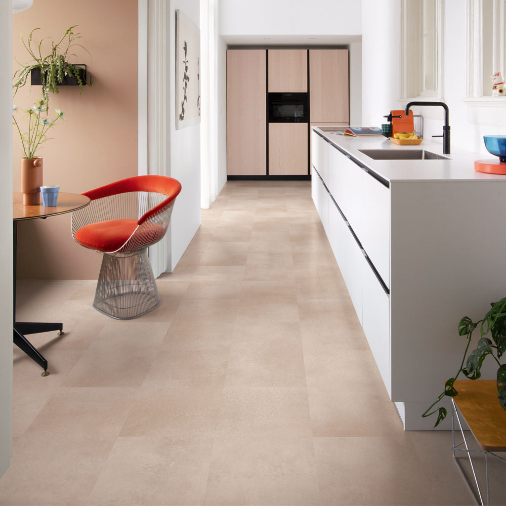 Quick-Step Alpha Vinyl Oro Coral Rock AVSTU40232 - Premium Quick-Step collection featuring luxury vinyl tile flooring with waterproof technology and easy click-fit installation