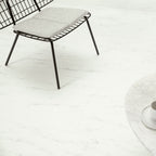 Quick-Step Alpha Vinyl Oro Marble Carrara White AVSTU40136 - Premium Quick-Step collection featuring white luxury vinyl tile flooring with waterproof technology and easy click-fit installation