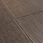 Quick‑Step Majestic Desert Oak Brushed Dark Brown 9.5mm Laminate Flooring (MJ3553) - Premium Quick-Step collection featuring oak luxury vinyl tile flooring with waterproof technology and easy click-fit installation