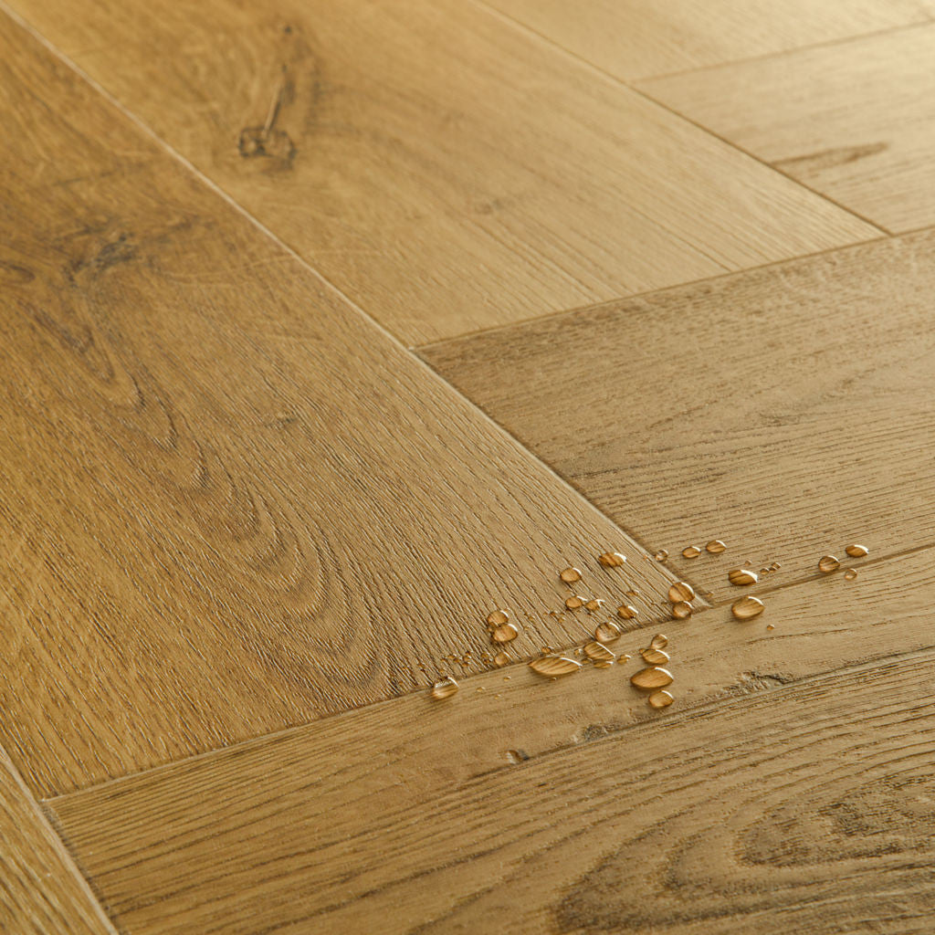 Quick-Step Alpha Vinyl Ciro Botanic Smoked Oak AVHBU40363 - Premium Quick-Step collection featuring oak luxury vinyl tile flooring with waterproof technology and easy click-fit installation
