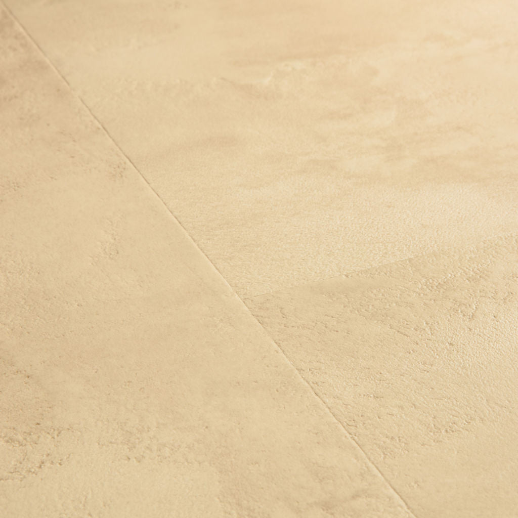Quick‑Step Muse Sandstone MUS5489 8mm Laminate Flooring (MUS5489) - Premium Quick-Step collection featuring luxury vinyl tile flooring with waterproof technology and easy click-fit installation
