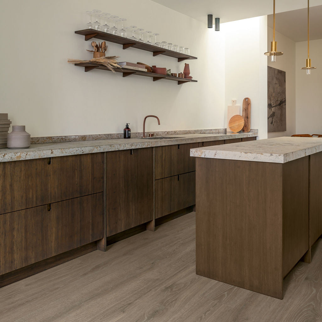 Quick‑Step Majestic Woodland Oak Brown 9.5mm Laminate Flooring (MJ3548) - Premium Quick-Step collection featuring oak luxury vinyl tile flooring with waterproof technology and easy click-fit installation