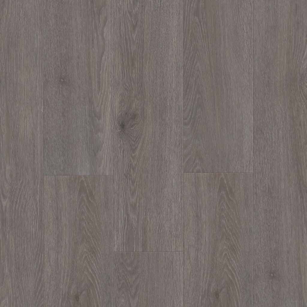 Quick-Step Alpha Vinyl Blos – Silk Oak Dark Grey Rigid Vinyl Flooring (AVSPU40060) - Premium Quick-Step collection featuring oak luxury vinyl tile flooring with waterproof technology and easy click-fit installation