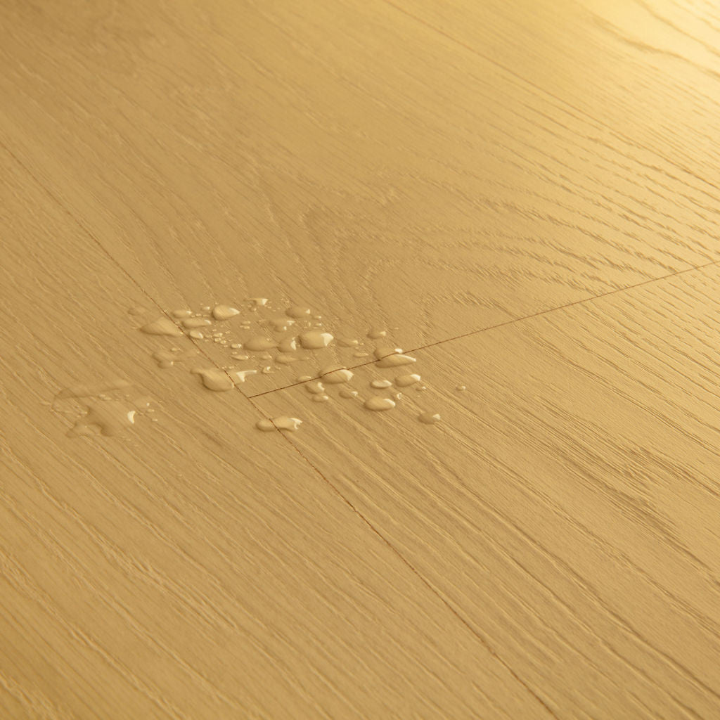 Quick-Step Classic Biscuit Brown Oak CLM5794 7mm Laminate Flooring (CLM5794) - Premium Quick-Step collection featuring brown luxury vinyl tile flooring with waterproof technology and easy click-fit installation