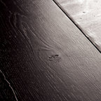 Quick-Step Capture Painted Oak Black SIG4755 9mm Laminate Flooring (SIG4755) - Premium Quick-Step collection featuring oak luxury vinyl tile flooring with waterproof technology and easy click-fit installation