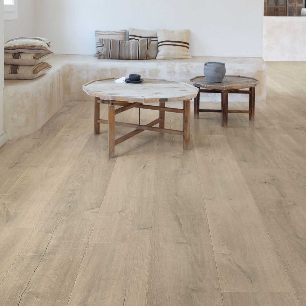Quick-Step Capture Patina Oak Brown SIG4751 9mm Laminate Flooring (SIG4751) - Premium Quick-Step collection featuring oak luxury vinyl tile flooring with waterproof technology and easy click-fit installation