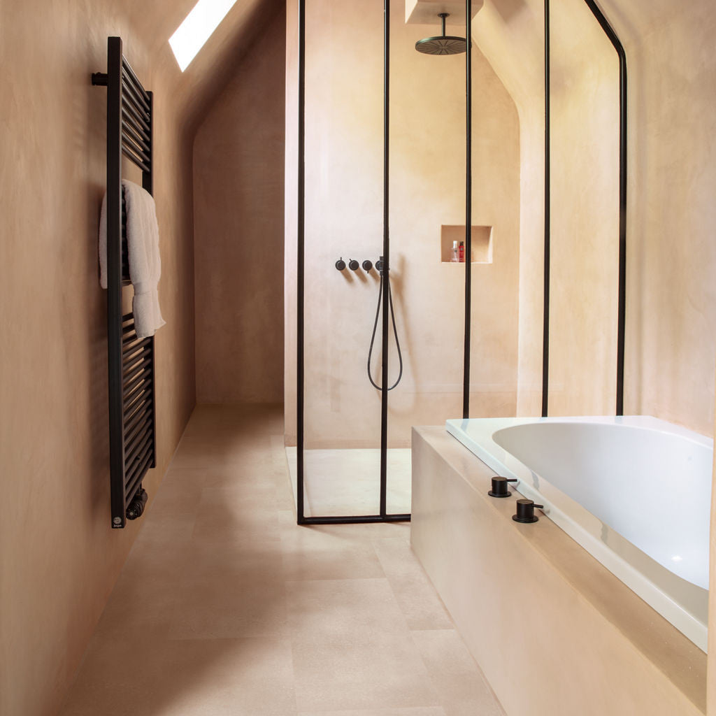 Quick-Step Alpha Vinyl Oro Coral Rock AVSTU40232 - Premium Quick-Step collection featuring luxury vinyl tile flooring with waterproof technology and easy click-fit installation