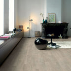 Quick-Step Classic Old Oak Light Grey CLM1405 8mm Laminate Flooring (CLM1405) - Premium Quick-Step collection featuring oak luxury vinyl tile flooring with waterproof technology and easy click-fit installation