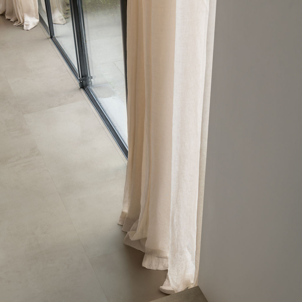 Quick‑Step Muse Grey Concrete MUS5488 8mm Laminate Flooring (MUS5488) - Premium Quick-Step collection featuring grey luxury vinyl tile flooring with waterproof technology and easy click-fit installation