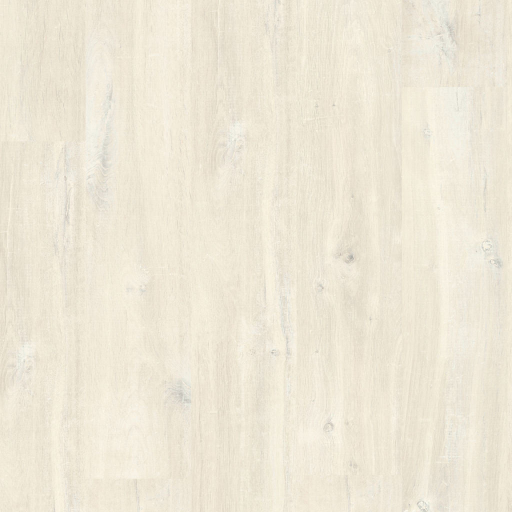 Quick-Step Creo Charlotte Oak White CRH3178 7mm Laminate Flooring (CRH3178) - Premium Quick-Step collection featuring oak luxury vinyl tile flooring with waterproof technology and easy click-fit installation
