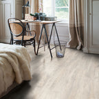 Quick-Step Classic Reclaimed White Patina Oak 8mm Laminate Flooring (CL1653) - Premium Quick-Step collection featuring white luxury vinyl tile flooring with waterproof technology and easy click-fit installation