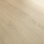 Quick-Step Classic Sandy Beige Oak CLM5791 8mm Laminate Flooring (CLM5791) - Premium Quick-Step collection featuring beige luxury vinyl tile flooring with waterproof technology and easy click-fit installation
