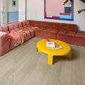 Quick‑Step Impressive Soft Oak Medium 8mm Laminate Flooring (IM1856) - Premium Impressive collection featuring oak luxury vinyl tile flooring with waterproof technology and easy click-fit installation